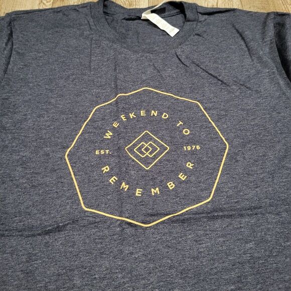 Canvas Weekends to Remember Graphic Tee Shirt Men's Size Large - Picture 3 of 7